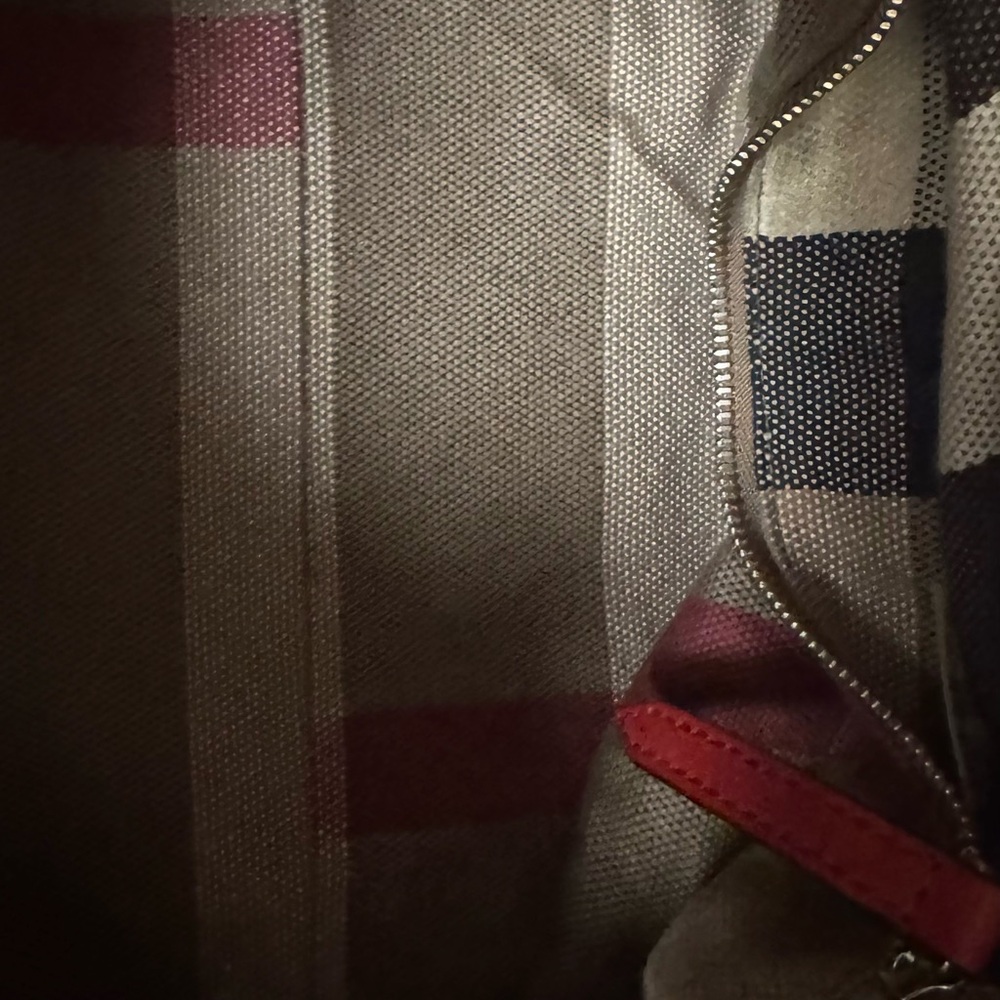 Beautiful BURBERRY bucket bag Red Leather Women's Bag - Picture 8 of 16